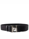 Reversible Allover Belt Black - VERSACE - BALAAN 2