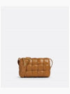 Cassette Intrecciato Padded Small Cross Bag Camel - BOTTEGA VENETA - BALAAN 2