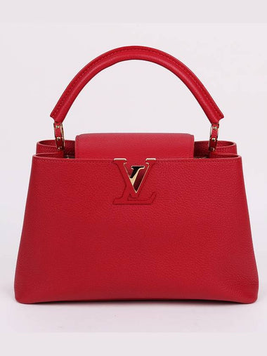 Red Capucine PM Top Handle Shoulder Bag M43935 - LOUIS VUITTON - BALAAN 1