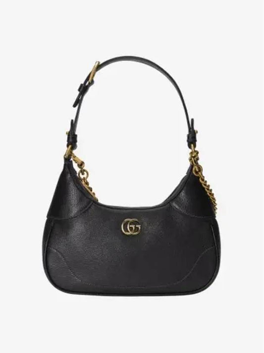 Aphrodite Small Logo Chain Shoulder Bag Black - GUCCI - BALAAN 2