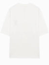 Heart Logo Cotton Jersey Short Sleeve T-Shirt White - AMI - BALAAN 3