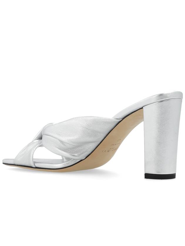 Jimmy Choo ‘Avenue’ Mules, Women's, Silver - JIMMY CHOO - BALAAN 5