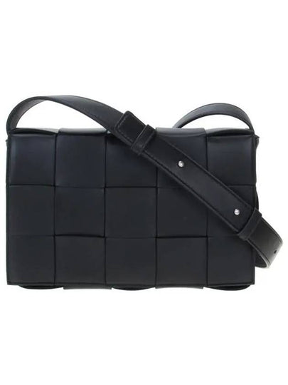 Intrecciato Cassette Cross Bag Black - BOTTEGA VENETA - BALAAN 2