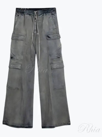 Dark Shadow Double Denim Cargo Pants DU02D2398 Sky P S 46 - RICK OWENS - BALAAN 1