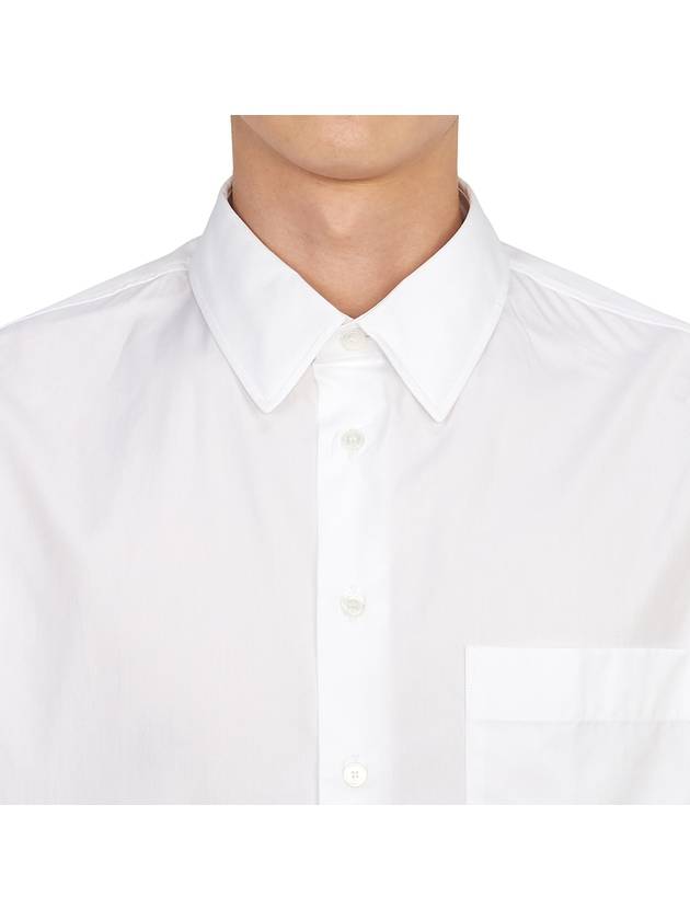 CD Diamond Over Long Sleeve Shirt White - DIOR - BALAAN 7