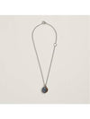 Carrousel Necklace Navy Silver - HERMES - BALAAN 4