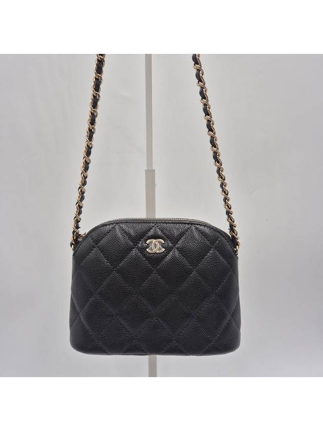 CC Logo Mini Pouch Cross Bag Black - CHANEL - BALAAN 9