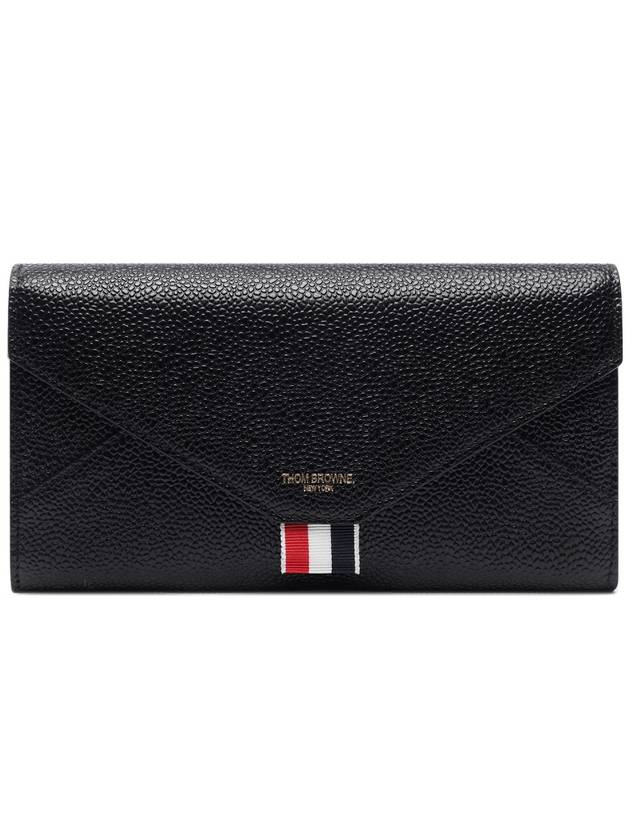 Envelope Continental Long Wallet Black - THOM BROWNE - BALAAN 3