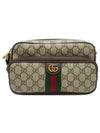 Ophidia Small Canvas Cross Bag Beige - GUCCI - BALAAN 2