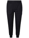 Men's Lens Wappen Jogger Pants Navy - CP COMPANY - BALAAN.