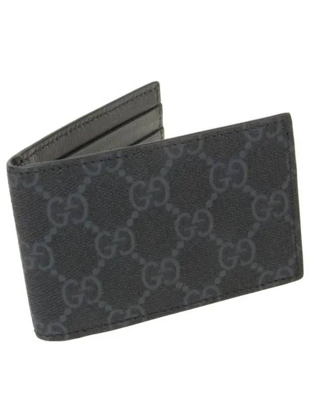 GG Removable Canvas Half Wallet Black - GUCCI - BALAAN 6