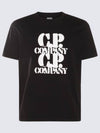 30/1 Jersey Graphic Short Sleeve T-Shirt Black - CP COMPANY - BALAAN 2