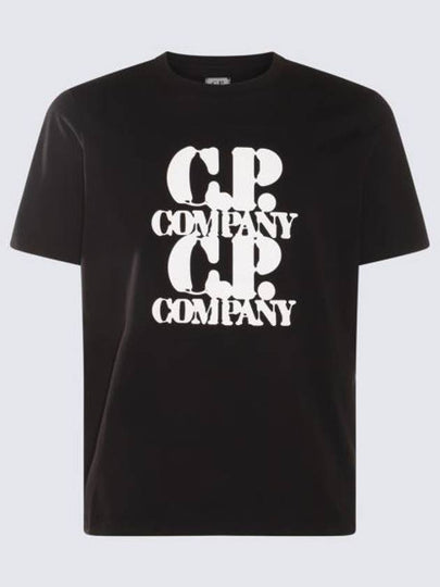 30/1 Jersey Graphic Short Sleeve T-Shirt Black - CP COMPANY - BALAAN 2