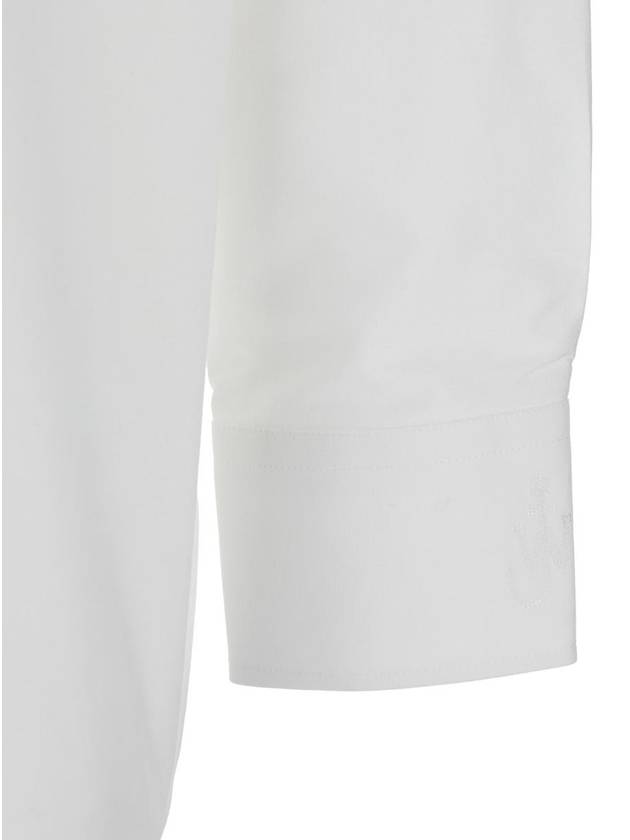 White Shirt With Classic Collar In Cotton Man - JW ANDERSON - BALAAN 3