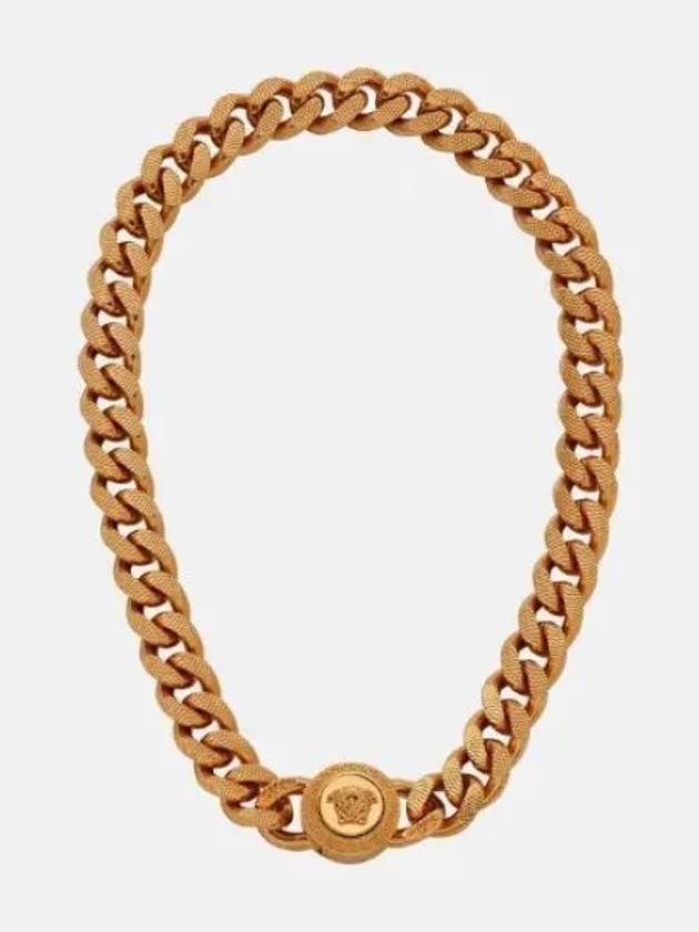 Medusa Chain Necklace Gold - VERSACE - BALAAN 2