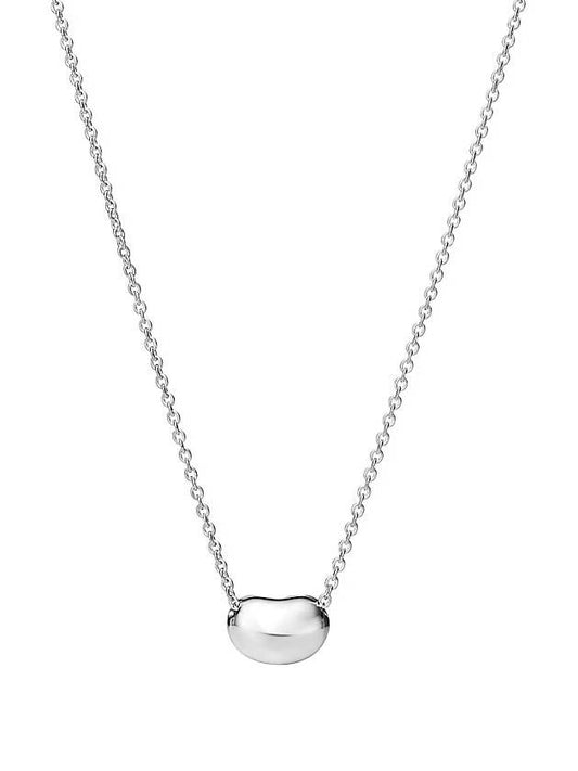 Tiffany & Co. Bean Design Pendant 9mm Necklace Silver - TIFFANY & CO. - BALAAN 1