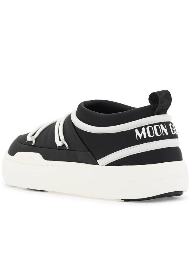 Park Icon Low Top Sneakers Black - MOON BOOT - BALAAN 4