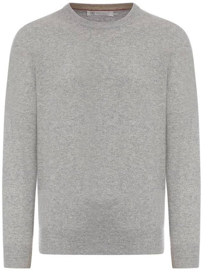 Sweater M2200100CZ621 LIGHT GRAY GRAY - BRUNELLO CUCINELLI - BALAAN 2