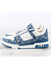 LV denim trainer sneakers 9 5 285 - LOUIS VUITTON - BALAAN 5