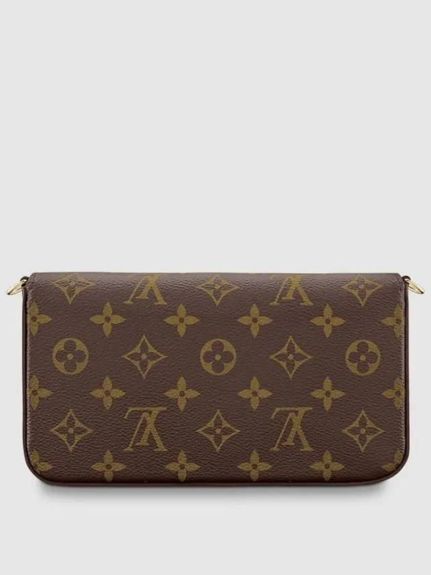 Felicie Pochette Monogram Shoulder Bag Fuchsia Brown - LOUIS VUITTON - BALAAN 9