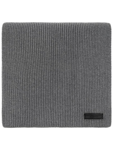 Versace Wool Scarf, Men's, Grey - VERSACE - BALAAN 1