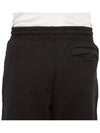 Bold Fox Head Patch Oversized Jog Shorts Black - MAISON KITSUNE - BALAAN 7