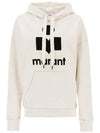 Mansell Logo Over Hoodie Ecru SW0001FA A1M07E 23EC - ISABEL MARANT - BALAAN 1