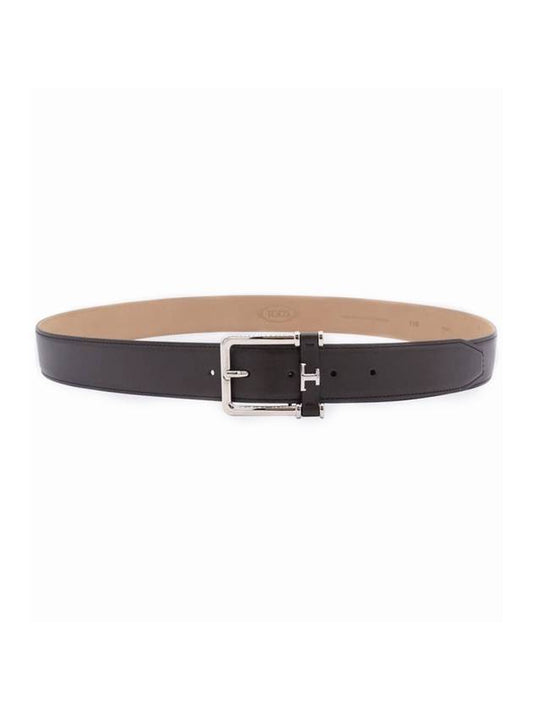 men leather belt black - TOD'S - BALAAN 1