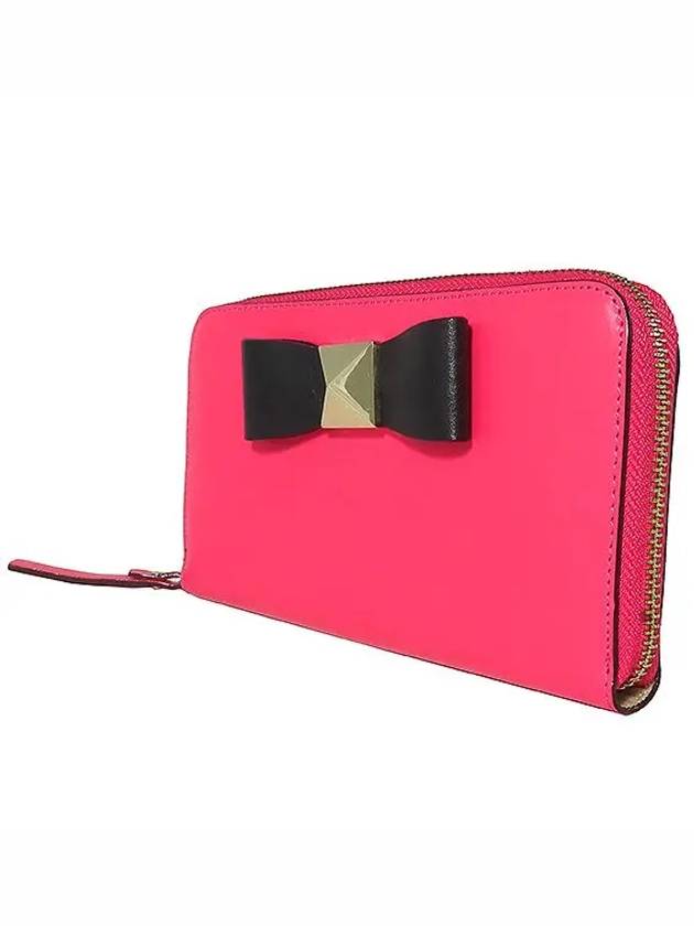 pink long wallet - KATE SPADE - BALAAN 2