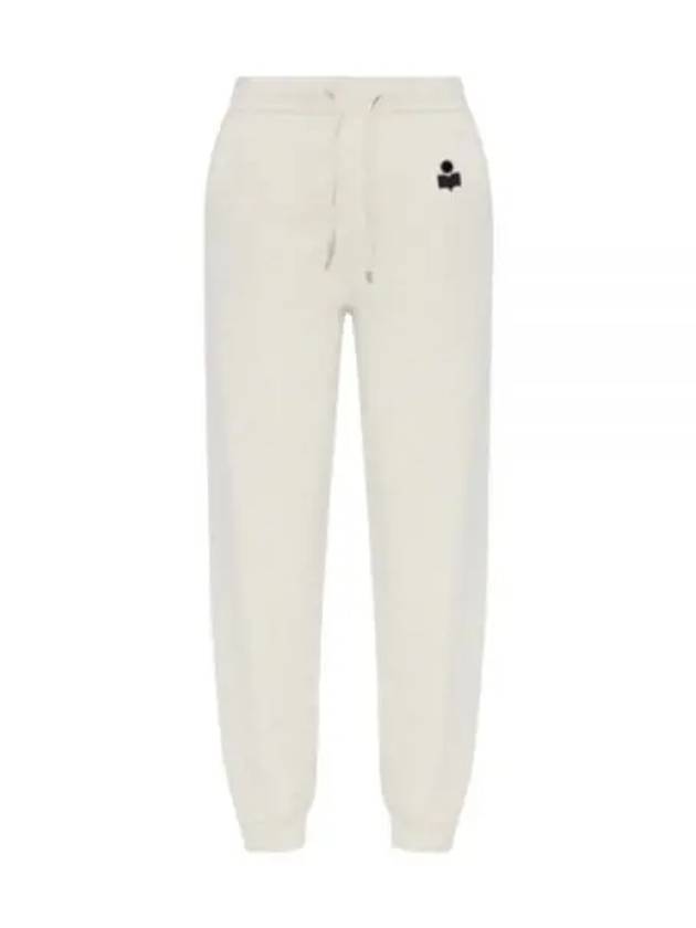 Kira Logo Jogger Track Pants Gray - ISABEL MARANT - BALAAN.