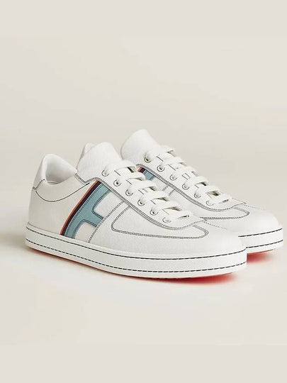 Boomerang Low Top Sneakers White - HERMES - BALAAN 2