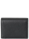 Gancini Logo Half Wallet Black - SALVATORE FERRAGAMO - BALAAN 4