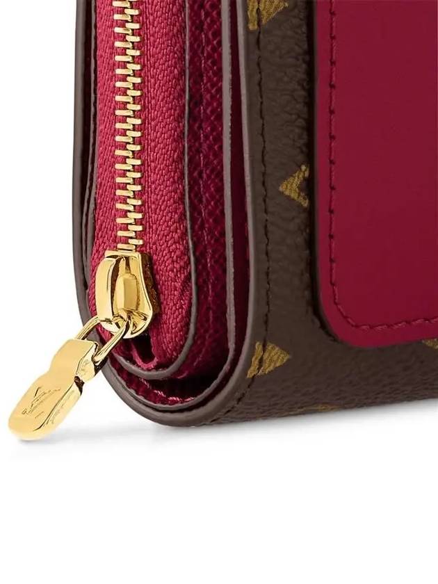 Lou Monogram Half Wallet Fuchsia - LOUIS VUITTON - BALAAN 8