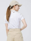 Golf Dry Cool Functional Shirt Collar Beige Short Sleeve T-Shirt DO3222TS02-1 - DOYOUKNOWMC GOLF WEAR - BALAAN 3