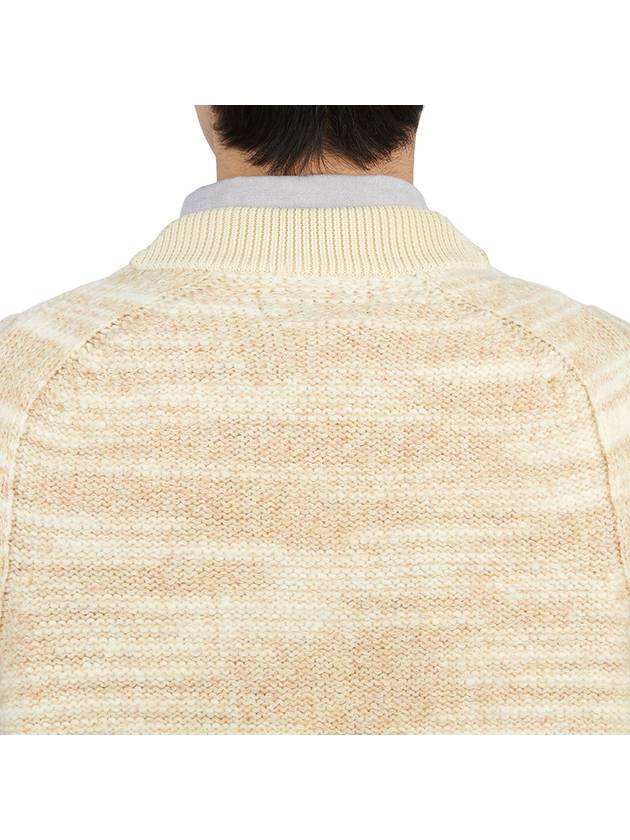 Shadow Project Knit Vest Beige - STONE ISLAND - BALAAN 8