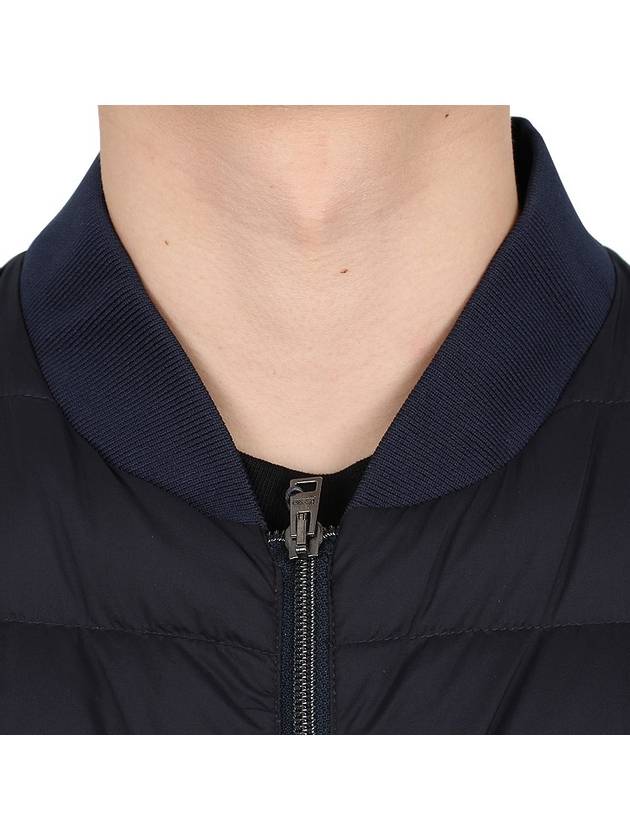 L'aviatore Bomber Padding Dark Navy - HERNO - BALAAN 7