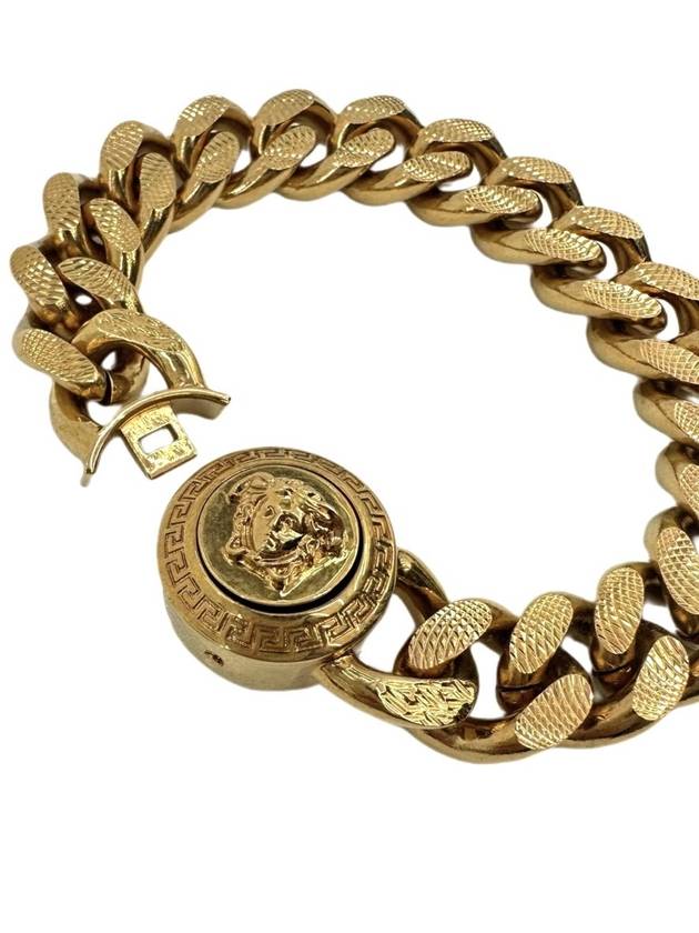 Medusa Chain Bracelet Gold - VERSACE - BALAAN 3