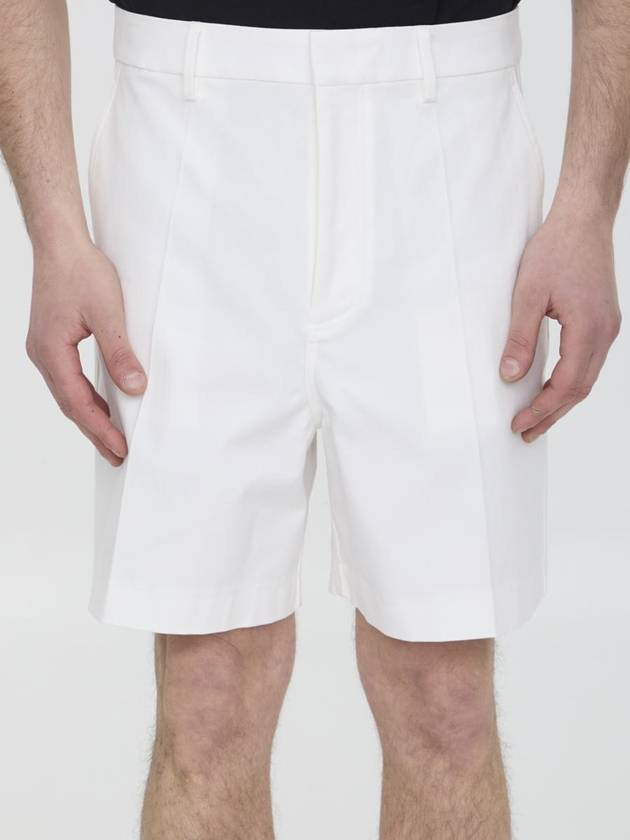 Bermuda Shorts With V Detail - VALENTINO - BALAAN 1