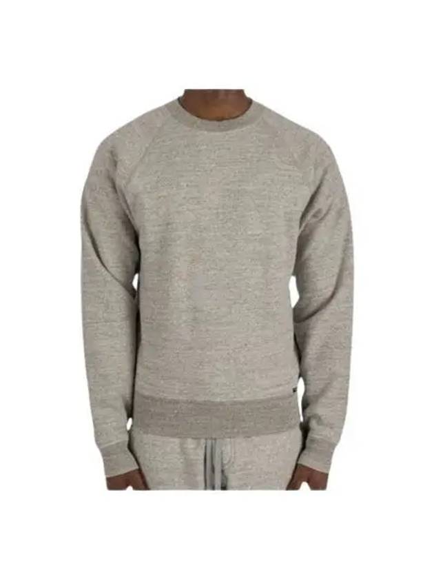 Crew Neck Cotton Sweatshirt Grey - TOM FORD - BALAAN 2