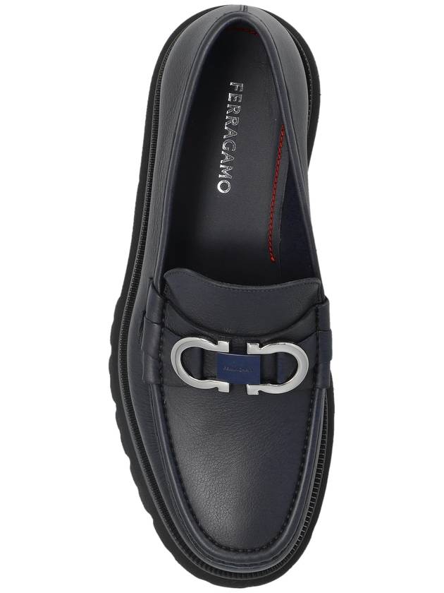 FERRAGAMO Shoes Cocoon Type Loarers, Men's, Navy Blue - SALVATORE FERRAGAMO - BALAAN 6