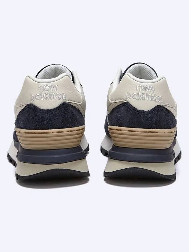 574 Legacy Low Top Sneakers Navy - NEW BALANCE - BALAAN 6