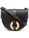 Darryl Small Saddle Shoulder Bag Black - CHLOE - BALAAN 3