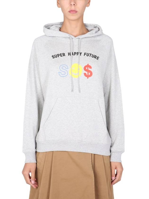 "SUPER HAPPY FUTURE" SWEATSHIRT - ETRE CECILE - BALAAN 1