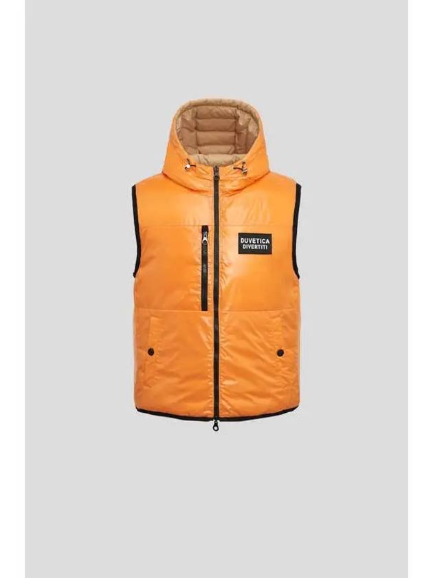 Caldonazzo Orange Men s Down Vest - DUVETICA - BALAAN 1