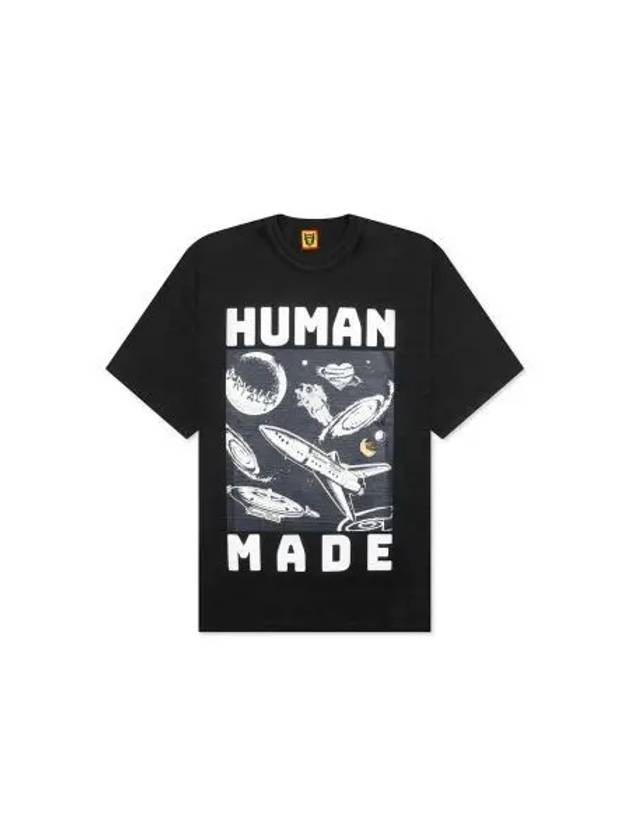 HUMAN MADE GRAPHIC T SHIRT 14 HM27TE014 BLACK - HUMAN MADE - BALAAN 1