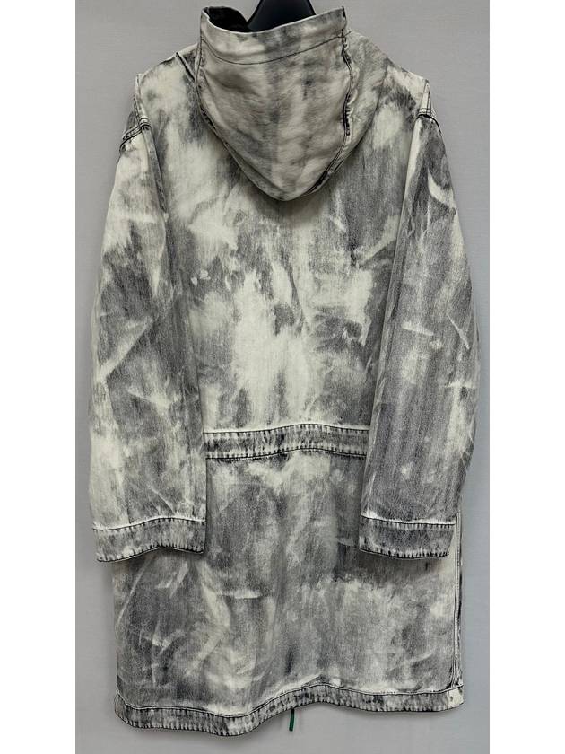 Virgil Abloh Geblichte denim parka 110 - OFF WHITE - BALAAN 4