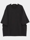 Cotton Short Sleeve T-Shirt Black - FEAR OF GOD - BALAAN 2