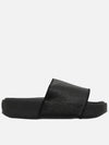 Platform Slippers Black - Y-3 - BALAAN.