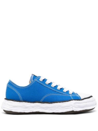 Peterson23 OG Sole Canvas Low Top Sneakers Blue - MAISON MIHARA YASUHIRO - BALAAN 2