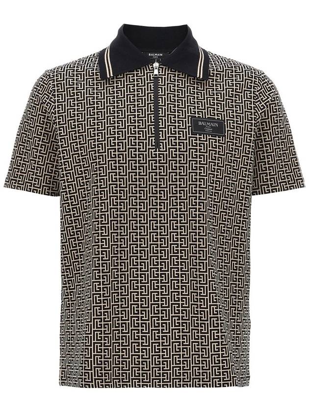 Balmain 'Pb' Polo Shirt - BALMAIN - BALAAN 1